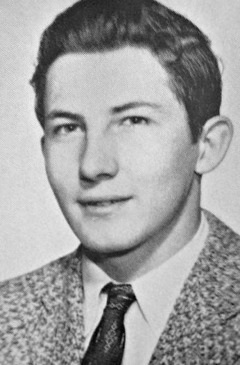 Aldrich Ames, dressed in coat and tie for his photo in 1958 McLean High School yearbook. (Source: Wikipedia)