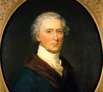 A portrait of Carrollton as an older man