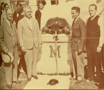 Testudo Dedication Ceremony, June 2, 1933