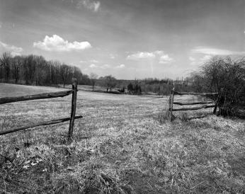 This March 1968, image shows the future site of the Filene Center at Wolf Trap. (NPS; Museum Resource Center; National Capital Region Public Affairs Photograph Collection; MRCE Cat# 722; Jack Rottier) This March 1968, image shows the future site of the Filene Center at Wolf Trap. (NPS; Museum Resource Center; National Capital Region Public Affairs Photograph Collection; MRCE Cat# 722; Jack Rottier)