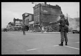 D.C. Riot scenes in area of 14th-7th Sts. N.W. (Photo Source: Library of Congress) Leffler, Warren K, photographer. D.C. Riot scenes in area of 14th-7th Sts. N.W., 1968. April 8. Photograph. Retrieved from the Library of Congress, https://www.loc.gov/item/2017646313/. (Accessed December 04, 2017.)