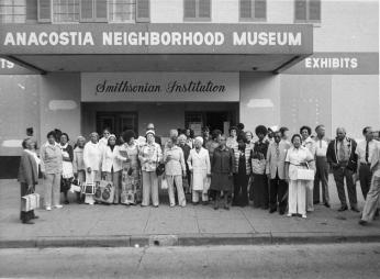 Exterior of the Anacostia Neighborhood/Community Museum (Source: Smithsonian Institution) 