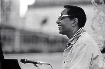 Dr. Billy Taylor, artistic adviser to the Kennedy Center on jazz from 1994-2010, had performed jazz piano his entire life. Here he is playing a festival in 1977. (Source: Wikimedia Commons) Dr. Billy Taylor, artistic adviser to the Kennedy Center on jazz from 1994-2010, had performed jazz piano his entire life. Here he is playing a festival in 1977. (Source: Wikimedia Commons)