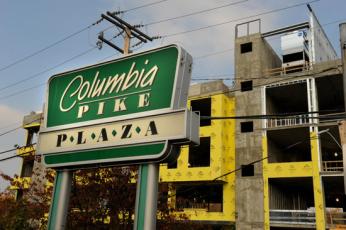 Columbia Pike Plaza. (Photo source: Columbia Pike Documentary Project)