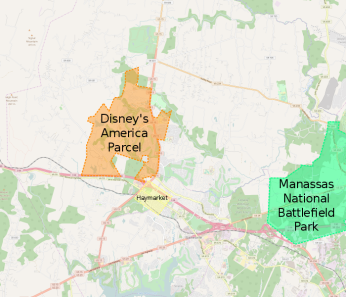 Disney's America Map 1
