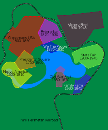 Disney's America Map 2