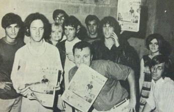 The Doors with DeeJay Jack Alix (Photo source: Clinton Star Ledger)