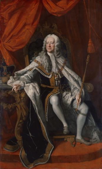 Portrait of King George II of Great Britain