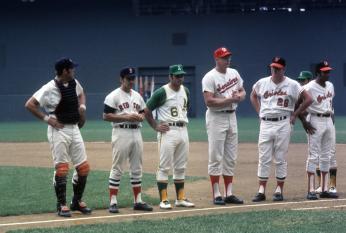 American League players at the 1969 All-Star game 