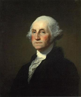 Gilbert Stuart painting of George Washington