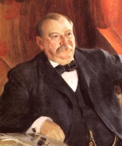 Portrait of Grover Cleveland by Anders Zorn. (Source: Wikipedia)
