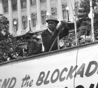 Julius Hobson Julius Hobson was as active an activist as you could imagine, but he also collaborated with law enforcement for several years. (Image source: DC Public Library, Washingtoniana Division, Collection 1, Julius Hobson Papers.)