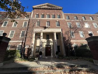 The front of Thompson-Markward Hall today