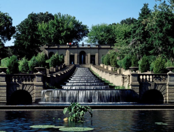 Cascade fountain at Meridian Hill Park