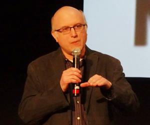 Jeff Krulik leads a discussion about "Led Zeppelin Played Here" after the screening at AFI Silver on January 20, 2013. (Photo: Rick Koplowitz) Jeff Krulik leads a discussion about "Led Zeppelin Played Here" after the screening at AFI Silver on January 20, 2013. (Photo: Rick Koplowitz)