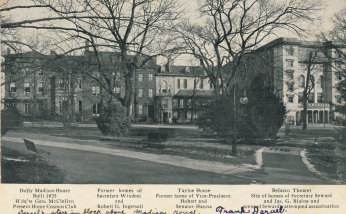 Madison Place in the early 1900s