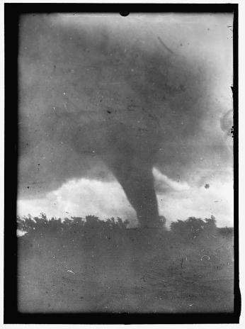 A tornado like this one ripped through the D.C. area on November 17, 1927. (Source: Library of Congress)