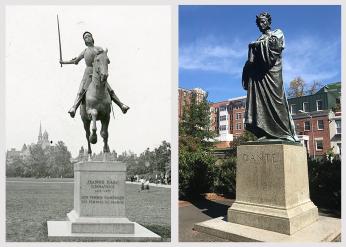 Two statues in Meridian Hill Park (Source: Wikipedia)