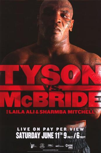 Tyson vs. McBride Poster Tyson vs. McBride Poster