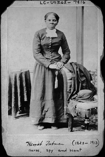 Harriet Tubman Portrait (Source: Wikimedia Commons) 