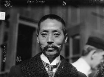 Tokyo Mayor Yukio Ozaki, who sent cherry trees to Washington — twice. (George Grantham Bain Collection, Library of Congress)