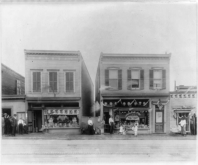 Stores in Anacostia, Washington, D.C., 1919