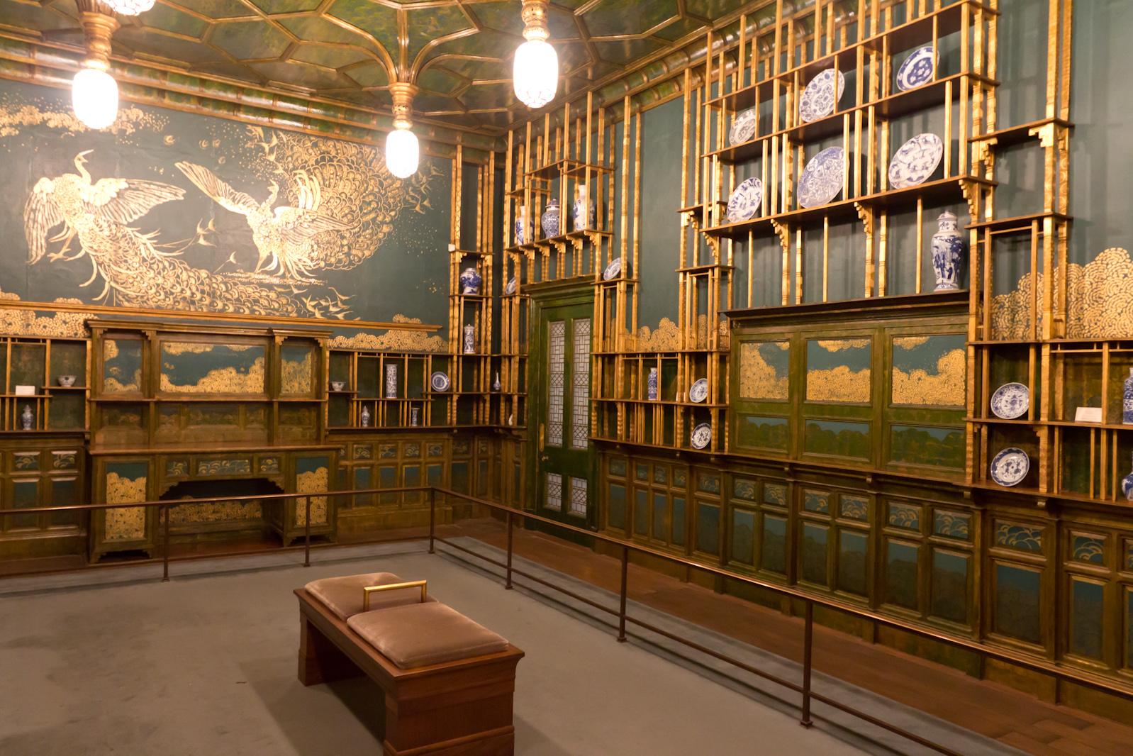 Peacock Room at the Freer Gallery of Art. (Source: Flickr user Fred Dunn. Cropped and used via Creative Commons Attribution-Noncommercial 2.0 Generic License, CC BY-NC 2.0.