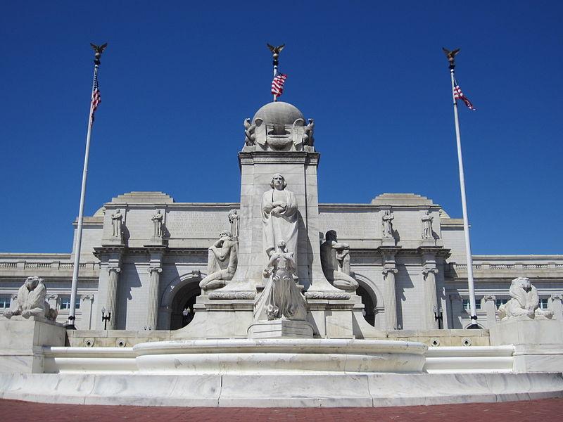 The Columbus Fountain in Washington DC