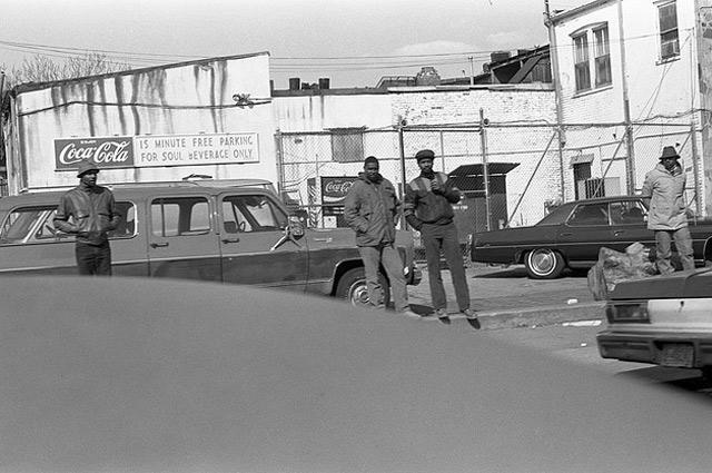 Soul Beverage hangout, 14th and W St., NW, 1986. (Photo courtesy of Michael Horsley)