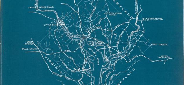 What a 1791 Map Reveals About D.C.'s Oldest Roads