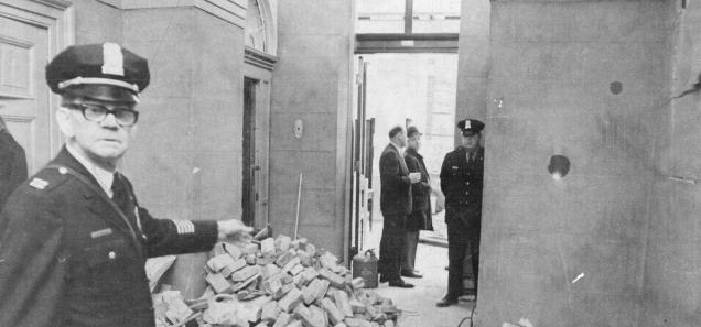 Weather Underground Bomb Rocks U.S. Capitol, 1971