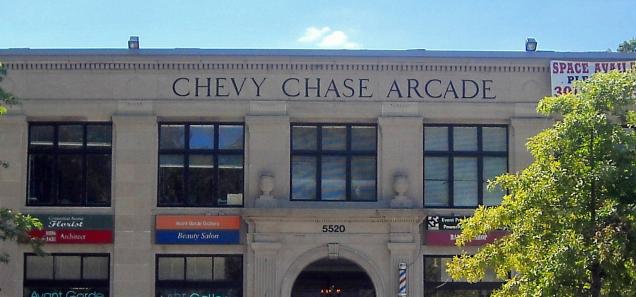 Chevy Chase Arcade (Source: Wikipedia)