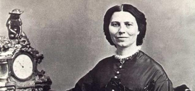 Photo of Clara Barton (Credit: LOC)