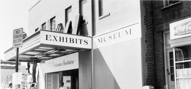 Carver Theater, First Home of the Anacostia Museum (Source: Smithsonian Archives)