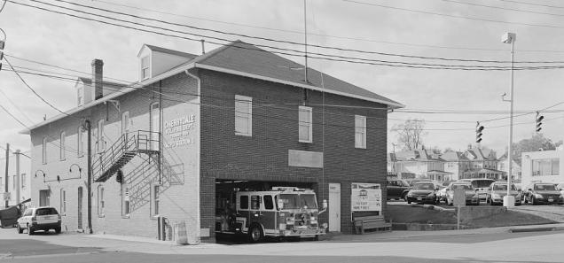 Cherrydale firehouse. (Source: Library of Congress) Cherrydale firehouse. (Source: Library of Congress)