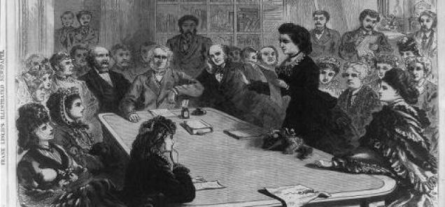 Mrs. Woodhull Goes to Washington: The First Female Presidential Candidate Petitions For Women's Suffrage