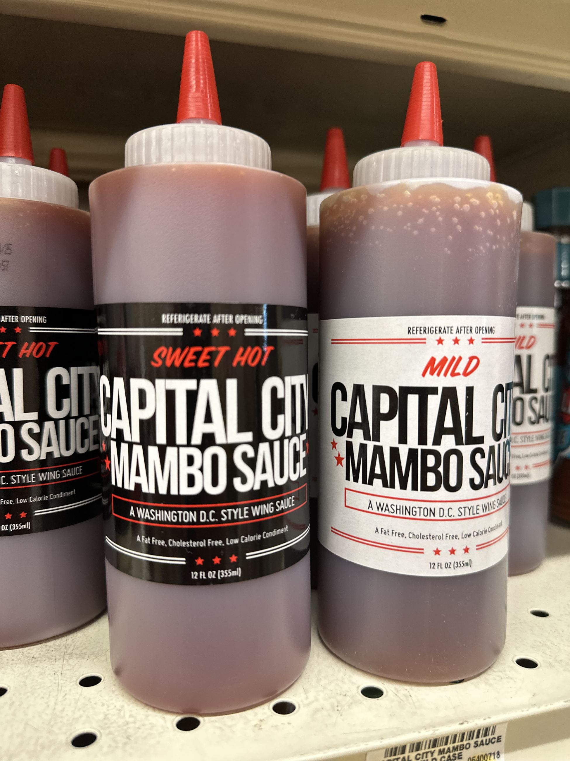 Capital City Mambo Sauce, Sweet Hot - 12 fl oz