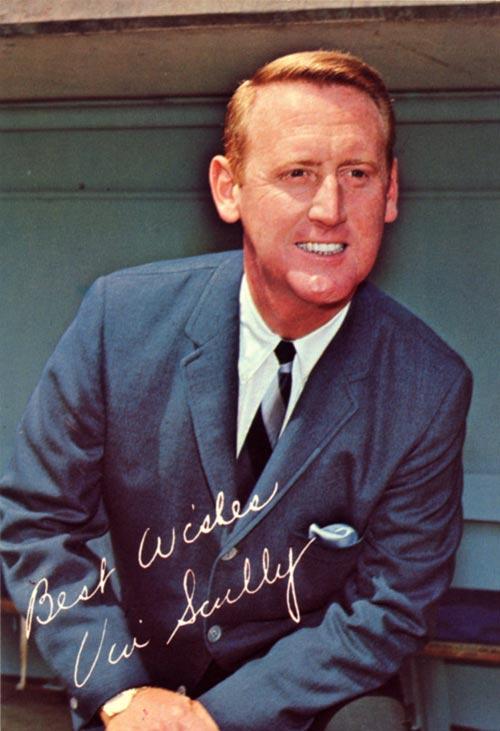 Los Angeles Dodgers announcer Vin Scully hints he may retire after the next  baseball season