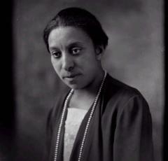 A photographic portrait of Lucy Diggs Slowe