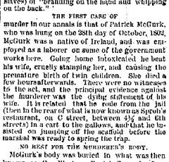 Evening Star article from March 25, 1882.
