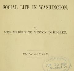 Etiquette of Social Life in Washington book cover